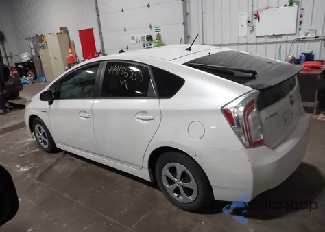 2013 Toyota Prius Two из США, поврежденный, VIN JTDKN3DUXD1733780
